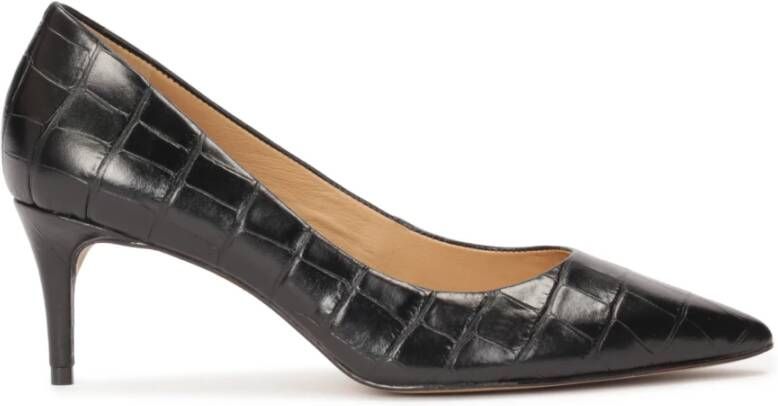 Kazar Leren lage hakken pumps Black Dames