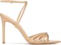 Kazar Leren sandalen met een effectieve band Brown Dames - Thumbnail 1