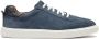 Kazar Marineblauwe suède sneakers met witte zool Blue Heren - Thumbnail 1