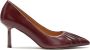 Kazar Maroon pumps met een opvallende inkeping op de neus Brown Dames - Thumbnail 1