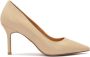 Kazar Minimalistische beige leren pumps Beige Dames - Thumbnail 1