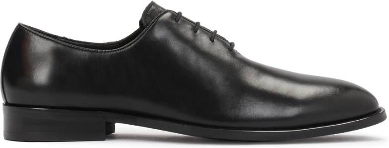 Kazar Minimalistische herenschoenen van leer Black Heren