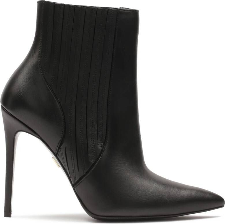 Kazar Minimalistische laarzen op een slanke stilettohak Black Dames