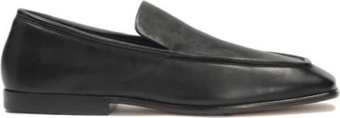 Kazar Studio Minimalistische zwarte halfschoenen van volnerfleer Black Dames