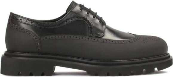 Kazar Moderne Derby schoenen met elegante decoratie Black Heren