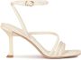 Kazar Studio Beige sandalen met een modieuze hak Beige Dames - Thumbnail 1