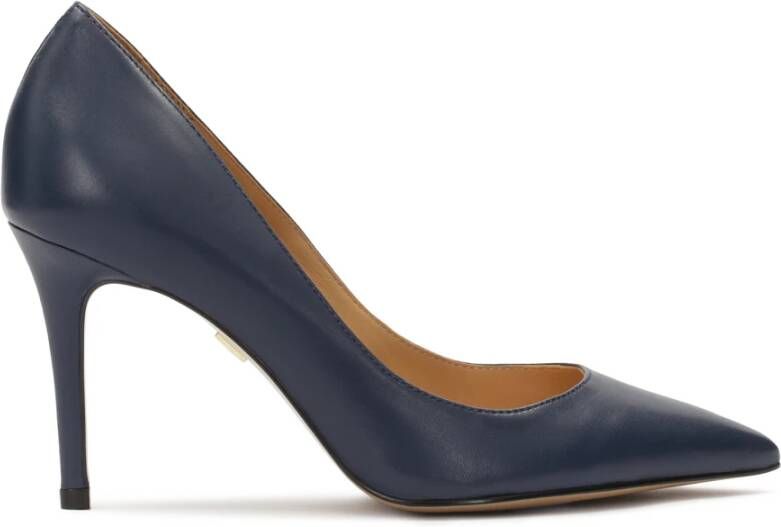 Kazar Navyblauwe puntige pumps Blue Dames