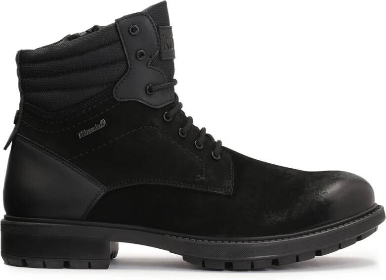 Kazar Nubuck Heren Enkellaarzen Black Heren