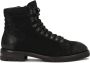 Kazar Nubuck zwarte herenlaarzen Black Heren - Thumbnail 1