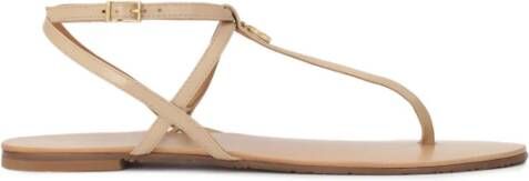 Kazar Platte beige sandalen Beige Dames