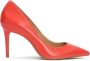 Kazar Rode graanlederen stiletto's Red Dames - Thumbnail 1