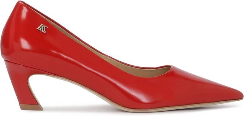 Kazar Studio Rode pumps met avant-garde hak Red Dames