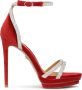 Kazar Rode sandalen met glanzende bandjes Red Dames - Thumbnail 1