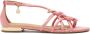 Kazar Roze sandalen met platte gouden hak Pink Dames - Thumbnail 1