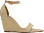 Kazar Sandalen op platforms met puntige tenen Beige Dames - Thumbnail 1