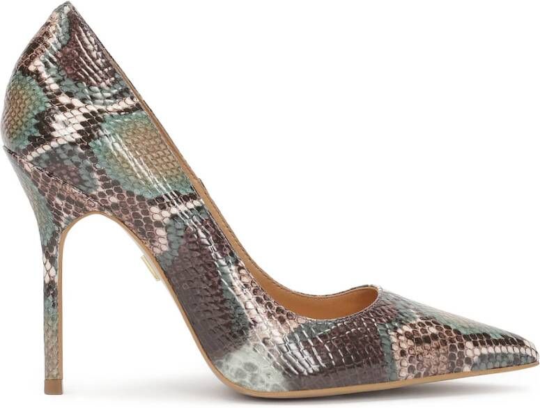 Kazar Serpentine leren hoge stilettohakken Multicolor Dames