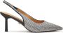 Kazar Slingback pumps versierd met zilveren kristallen Gray Dames - Thumbnail 2