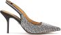 Kazar Slingback pumps versierd met zilveren kristallen Gray Dames - Thumbnail 2