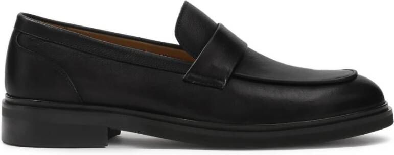 Kazar Slip-on leren loafers Black Heren