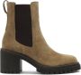 Kazar Slip-on suède laarzen in casual stijl Brown Dames - Thumbnail 1