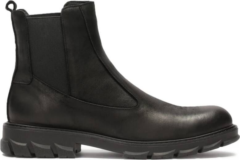 Kazar Slip-on zwarte heren Chelsea laarzen Black Heren