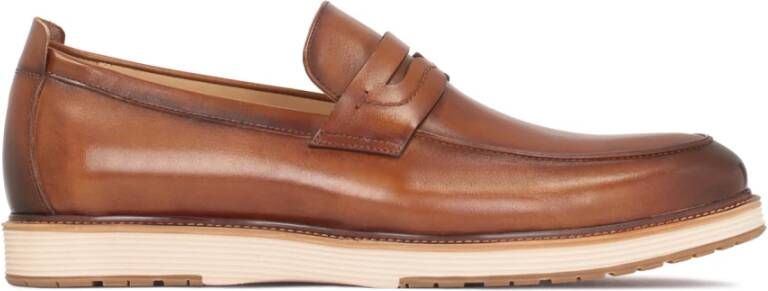 Kazar Stijlvolle Slip On Vrijetijdsschoenen Brown Heren