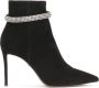 Kazar Stiletto laarzen met een glanzende band Black Dames - Thumbnail 2