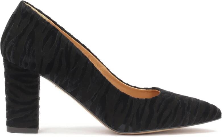 Kazar Stiletto pumps met patroon mashup Black Dames