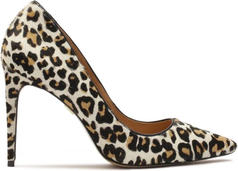 Kazar Stilettohakken met luipaardvlekken Multicolor Dames