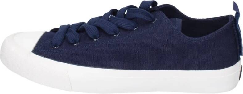 Kazar Studio Canvas Heren Sneakers Stijlvolle Schoenen Blue Heren