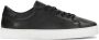 Kazar Studio Minimalistische zwarte gladleren sneakers Black Heren - Thumbnail 1