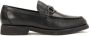 Kazar Studio Zwarte loafers voor heren met metalen decoratie Black Heren - Thumbnail 2