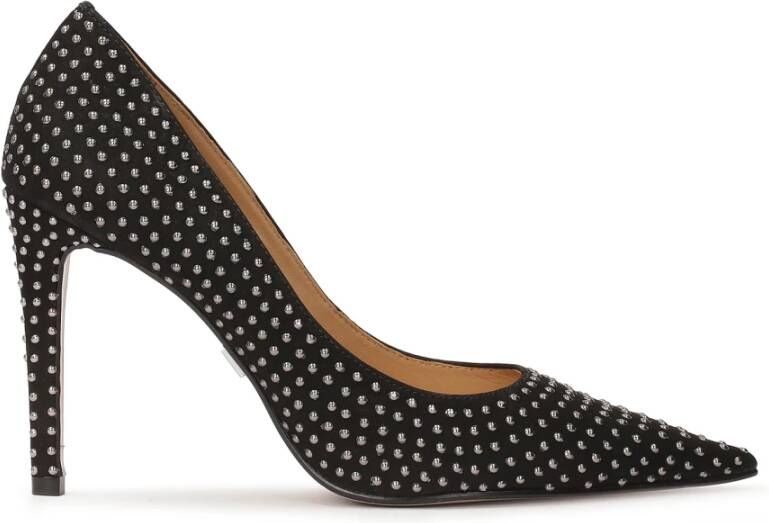 Kazar Suede pumps versierd met kleine studs Black Dames