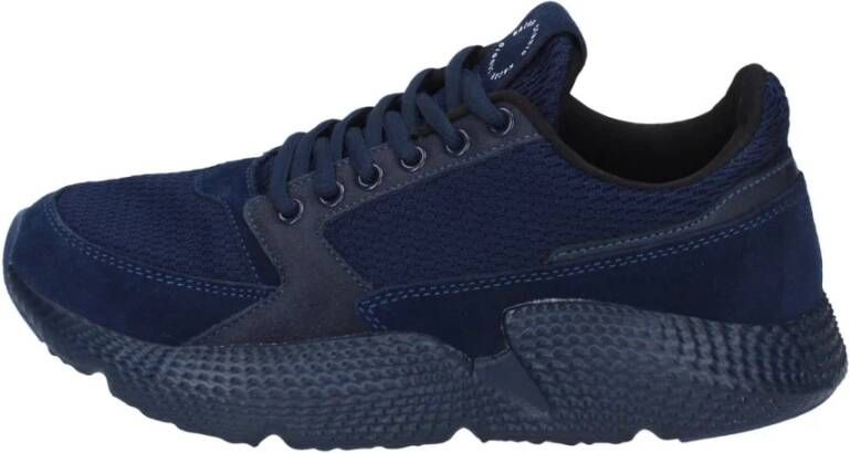 Kazar Textiel Sneakers voor Mannen Blue Heren