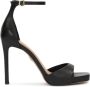 Kazar Tijdloze graanleren sandalen Black Dames - Thumbnail 1