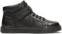 Kazar Urban graan lederen sneakers Black Heren - Thumbnail 1