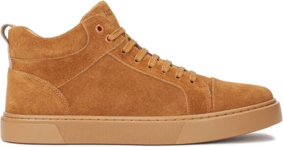 Kazar Urban suède sneakers met veters Brown Heren