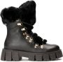 Kazar Veterschoenen met bont Black Dames - Thumbnail 2