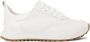 Kazar Witte monogram leren combinatie sneakers White Dames - Thumbnail 1