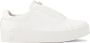 Kazar Witte sneakers met reliëf monogrammen White Dames - Thumbnail 1