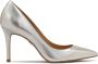 Kazar Zilveren leren minimalistische pumps Gray Dames - Thumbnail 1