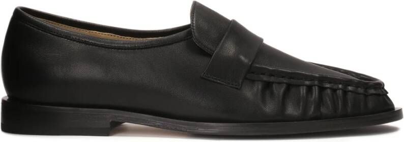 Kazar Zwarte Crease Halfschoenen Black Dames