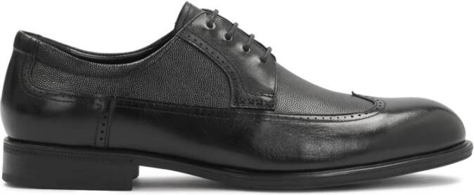 Kazar Zwarte Derby Casual Schoenen Black Heren