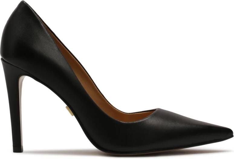 Kazar Zwarte gelakte stiletto's Black Dames