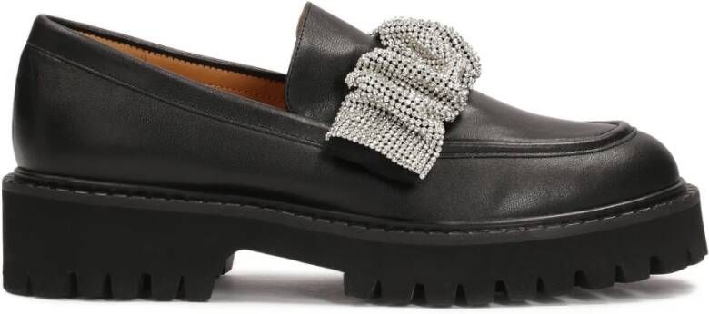 Kazar Zwarte halfschoenen met verwisselbare decoratieve banden Black Dames