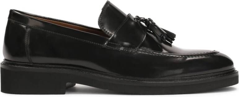 Kazar Zwarte heren loafers met een clutch Black Heren