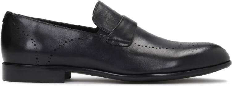 Kazar Zwarte loafers voor heren Black Heren