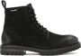 Kazar Zwarte Nubuck Enkellaarzen Black Heren - Thumbnail 1