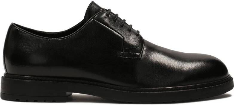 Kazar Zwarte open teen halfschoenen Black Heren