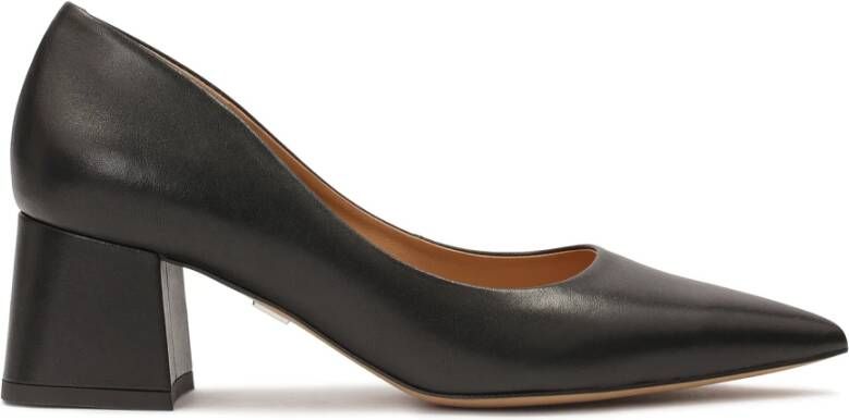 Kazar Zwarte pumps met een lage hoge brede hak Black Dames